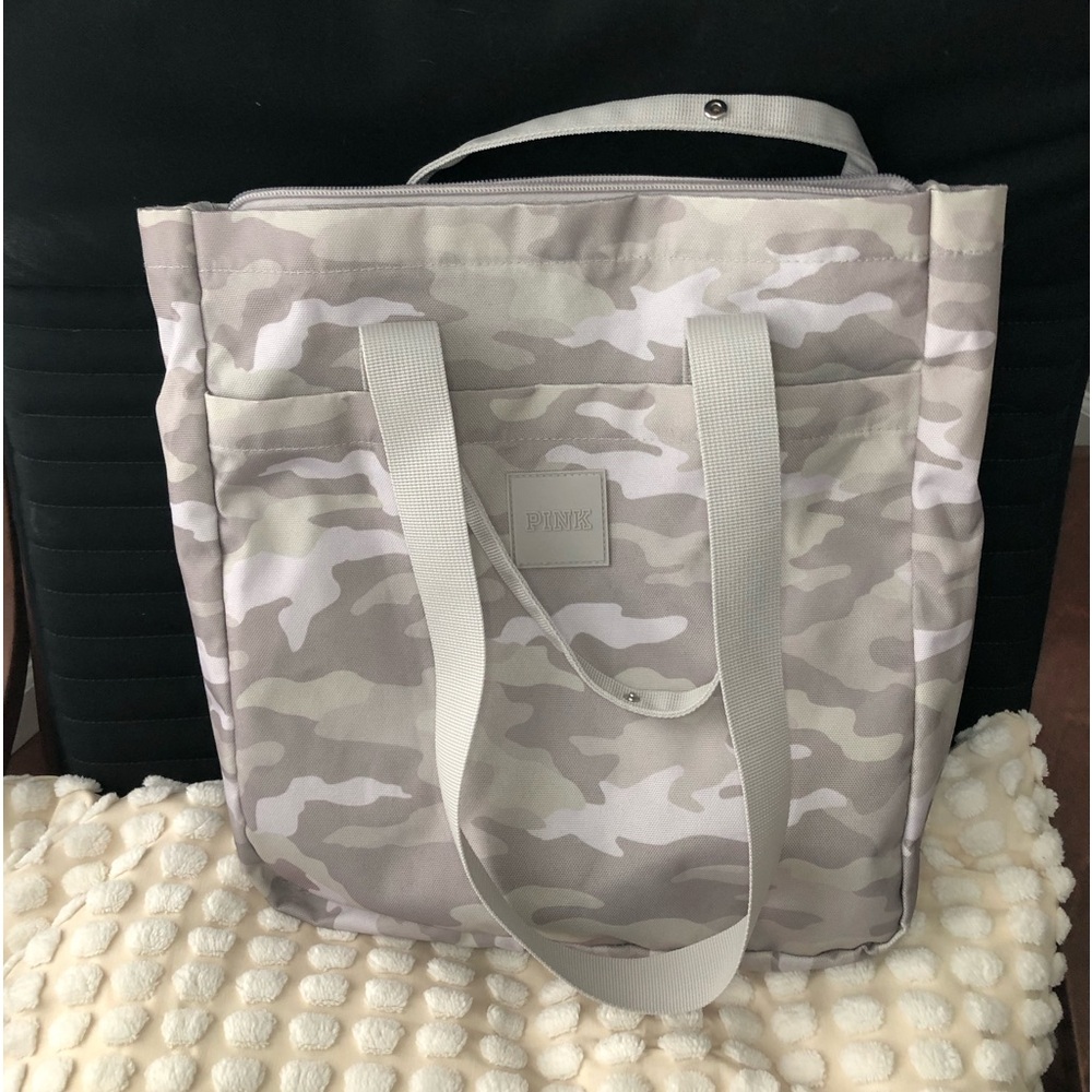 PINK Camo Tote